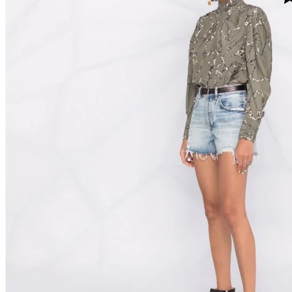 New without tags Maje
raw-cut denim shorts size 36 - Picture 3 of 15